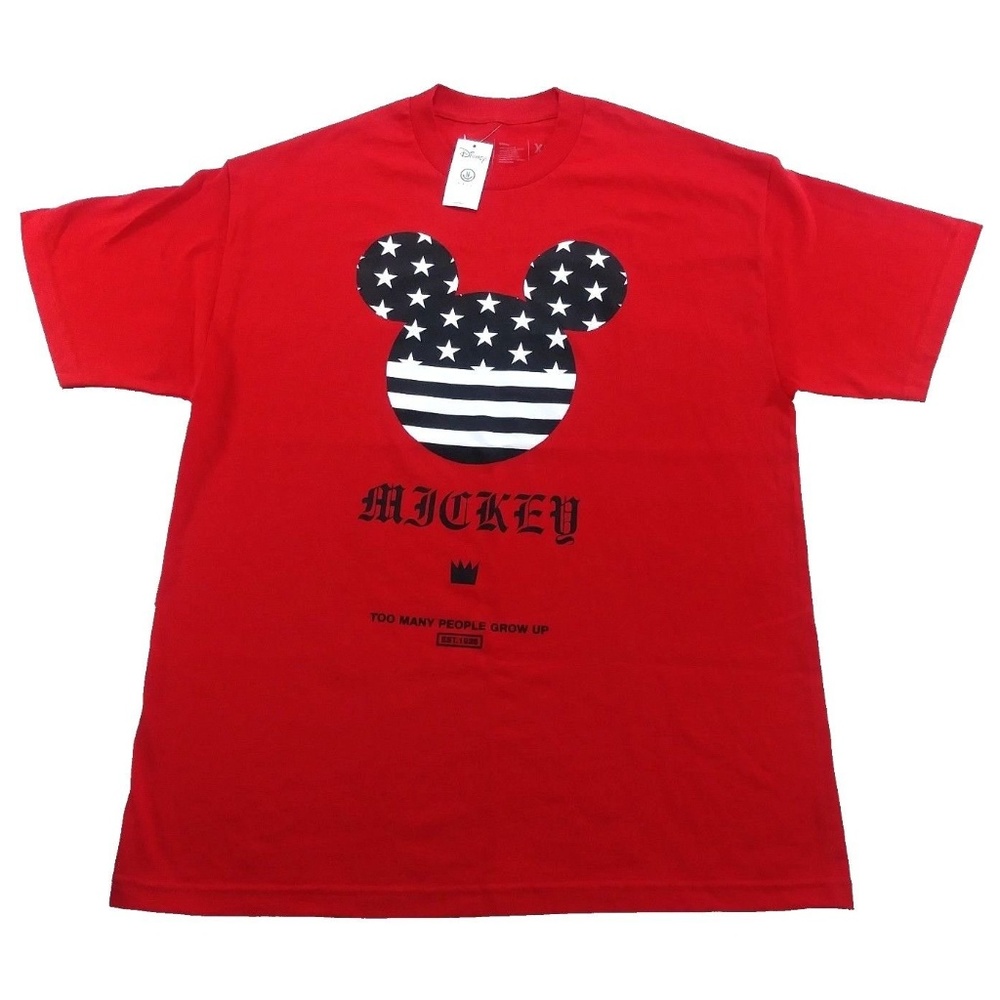 NEFF Mickey Mouse T-Shirt sz Extra Large Red
